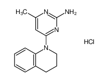 4-(3,4-dihydroquinolin-1(2H)-yl)-6-methylpyrimidin-2-amine hydrochloride CAS:199865-24-2 manufacturer & supplier