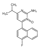 2-amino-4-(4-fluoronaphth-1-yl)-6-isopropylpyrimidine-3-N-oxide CAS:199866-24-5 manufacturer & supplier