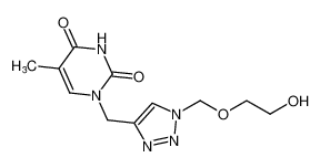 1-((1-((2-hydroxyethoxy)methyl)-1H-1,2,3-triazol-4-yl)methyl)-5-methylpyrimidine-2,4(1H,3H)-dione CAS:199875-60-0 manufacturer & supplier