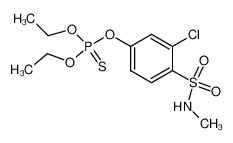 Thiophosphoric acid O-(3-chloro-4-methylsulfamoyl-phenyl) ester O',O'-diethyl ester CAS:1999-86-6 manufacturer & supplier