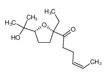 (Z)-1-[(2S,5R)-2-Ethyl-5-(1-hydroxy-1-methyl-ethyl)-tetrahydro-furan-2-yl]-hex-4-en-1-one CAS:199927-01-0 manufacturer & supplier