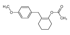 2-(4-methoxyphenyl)methylcyclohex-1-enyl acetate CAS:199934-68-4 manufacturer & supplier