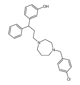 3-(3-(4-(4-chlorobenzyl)-1,4-diazepan-1-yl)-1-phenylpropyl)phenol CAS:199935-54-1 manufacturer & supplier