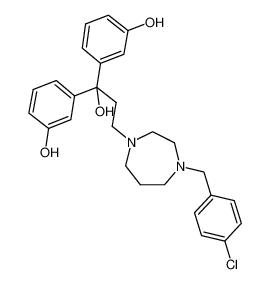 3,3'-(3-(4-(4-chlorobenzyl)-1,4-diazepan-1-yl)-1-hydroxypropane-1,1-diyl)diphenol CAS:199935-92-7 manufacturer & supplier