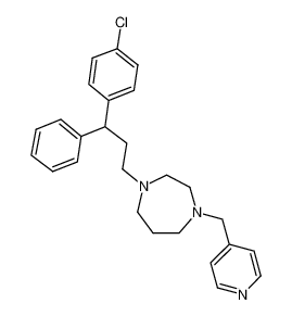 1-(3-(4-chlorophenyl)-3-phenylpropyl)-4-(pyridin-4-ylmethyl)-1,4-diazepane CAS:199937-59-2 manufacturer & supplier