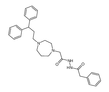 2-(4-(3,3-diphenylpropyl)-1,4-diazepan-1-yl)-N'-(2-phenylacetyl)acetohydrazide CAS:199938-32-4 manufacturer & supplier