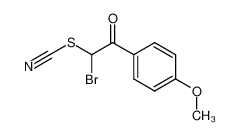 ω-Brom-ω-thiocyanato-4-methoxy-acetophenon CAS:19994-01-5 manufacturer & supplier