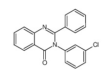 3-(3-chlorophenyl)-2-phenylquinazolin-4(3H)-one CAS:19994-79-7 manufacturer & supplier