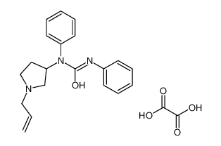 1,3-diphenyl-1-(1-prop-2-enylpyrrolidin-1-ium-3-yl)urea,2-hydroxy-2-oxoacetate CAS:19996-95-3 manufacturer & supplier