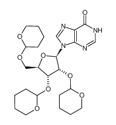 9-[(2R,3R,4R,5R)-3,4-Bis-(tetrahydro-pyran-2-yloxy)-5-(tetrahydro-pyran-2-yloxymethyl)-tetrahydro-furan-2-yl]-1,9-dihydro-purin-6-one CAS:199988-52-8 manufacturer & supplier