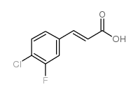 (E)-3-(4-chloro-3-fluorophenyl)prop-2-enoic acid CAS:202982-66-9 manufacturer & supplier