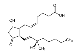 7-[(2R)-5-hydroxy-2-[(3R)-3-hydroxy-3-methyloct-1-enyl]-3-oxocyclopentyl]hept-5-enoic acid CAS:210978-26-0 manufacturer & supplier