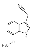 7-甲氧基吲哚-3-乙腈_2436-18-2