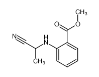 methyl 2-((1-cyanoethyl)amino)benzoate CAS:28354-44-1 manufacturer & supplier