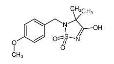 5-[(4-methoxyphenyl)methyl]-4,4-dimethyl-1,1-dioxo-1,2,5-thiadiazolidin-3-one CAS:283587-22-4 manufacturer & supplier