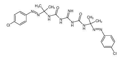 N,N'-Di-(α-(p-chlorphenylazo)-isopropylcarbamoyl)-guanidin CAS:28359-14-0 manufacturer & supplier