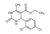 ethyl 4-(2,4-dichlorophenyl)-6-methyl-2-oxo-1,2,3,4-tetrahydropyrimidine-5-carboxylate CAS:283593-04-4 manufacturer & supplier