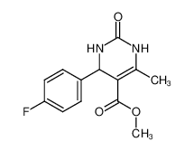 4-(4-fluorophenyl)-5-(methoxycarbonyl)-6-methyl-3,4-dihydropyrimidin-2(1H)-one CAS:283593-12-4 manufacturer & supplier