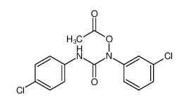 1-acetoxy-1-(3-chlorophenyl)-3-(4-chlorophenyl)urea CAS:28360-06-7 manufacturer & supplier