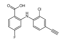 2-(2-Chloro-4-ethynylphenylamino)-4-fluoro-benzoic acid CAS:283602-14-2 manufacturer & supplier