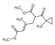 (E)-3-Methyl-5-(1-methyl-cyclopropanecarbonyl)-hex-2-enedioic acid dimethyl ester CAS:28361-24-2 manufacturer & supplier