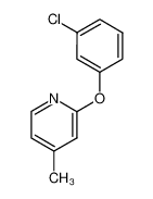 2-(3-chloro-phenoxy)-4-methyl-pyridine CAS:28369-78-0 manufacturer & supplier