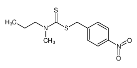 Methyl-propyl-dithiocarbamic acid 4-nitro-benzyl ester CAS:28371-94-0 manufacturer & supplier