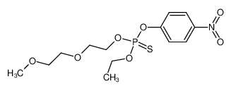 Thiophosphoric acid O-ethyl ester O'-[2-(2-methoxy-ethoxy)-ethyl] ester O'-(4-nitro-phenyl) ester CAS:28372-20-5 manufacturer & supplier