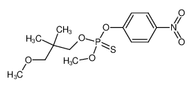 Thiophosphoric acid O-(3-methoxy-2,2-dimethyl-propyl) ester O'-methyl ester O'-(4-nitro-phenyl) ester CAS:28372-37-4 manufacturer & supplier