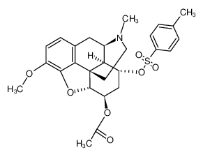 6β-acetoxy-4,5α-epoxy-3-methoxy-17-methyl-8α-(toluene-4-sulfonyloxy)-morphinane CAS:28379-37-5 manufacturer & supplier