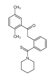 1-{2-[2-(2,5-dimethyl-phenyl)-2-oxo-ethyl]-thiobenzoyl}-piperidine CAS:28385-06-0 manufacturer & supplier