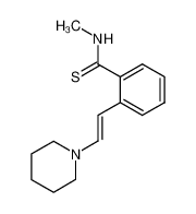 N-methyl-2-(2-piperidin-1-yl-vinyl)-thiobenzamide CAS:28385-10-6 manufacturer & supplier