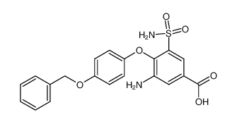 3-amino-4-(4-benzyloxyphenoxy)-5-sulphamyl-benzoic acid CAS:28394-97-0 manufacturer & supplier