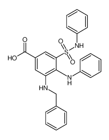 Benzoic acid,4-(phenylamino)-3-[(phenylamino)sulfonyl]-5-[(phenylmethyl)amino]- CAS:28395-17-7 manufacturer & supplier