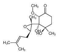 (2S,3R,4R)-3,4-Dihydroxy-2-methoxy-4-methyl-3-[(2S,3R)-2-methyl-3-(3-methyl-but-2-enyl)-oxiranyl]-cyclohexanone CAS:28400-09-1 manufacturer & supplier