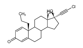 19-Ethyl-21-chlor-17-hydroxy-17α-pregna-1,4-dien-20-in-3-on CAS:28400-22-8 manufacturer & supplier