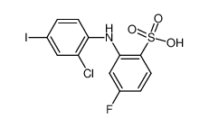 2-(2-chloro-4-iodo-phenylamino)4-fluoro-benzenesulfonic acid CAS:284020-67-3 manufacturer & supplier