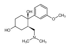 rel-(1R,2R)-2-((dimethylamino)methyl)-1-(3-methoxyphenyl)cyclohexane-1,4-diol CAS:284025-80-5 manufacturer & supplier