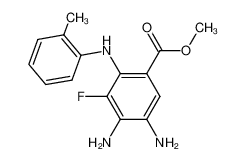 methyl 4,5-diamino-3-fluoro-2-(2-methyl-phenylamino)benzoate CAS:284030-60-0 manufacturer & supplier