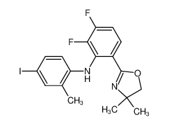 [6-(4,4-dimethyl-4,5-dihydro-oxazol-2-yl) -2,3-difluoro-phenyl]-(4-iodo-2-methyl-phenyl)-amine CAS:284032-13-9 manufacturer & supplier