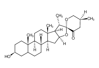 (25S)-3β-hydroxy-5β-spirostan-23-one CAS:28404-66-2 manufacturer & supplier