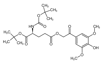 γ-O-(3,5-dimethoxy-4-hydroxyphenacyl) t-butyl N-t-boc L-glutamate CAS:284043-08-9 manufacturer & supplier