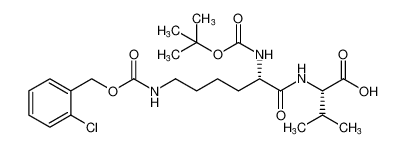 N2-(tert-butoxycarbonyl)-N6-(((2-chlorobenzyl)oxy)carbonyl)-L-lysyl-L-valine CAS:284048-91-5 manufacturer & supplier