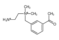 (3-acetylphenyl)methyl-(2-azaniumylethyl)-dimethylazanium CAS:28411-14-5 manufacturer & supplier