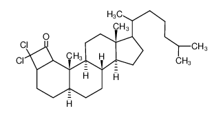 3',3'-Dichloro-1β,2β-dihydrocyclobuta(1,2)-5α-cholestan-4'(3'H)-on CAS:28415-00-1 manufacturer & supplier