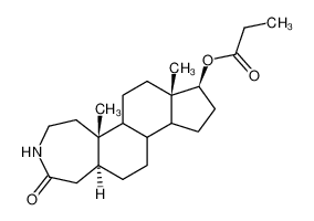 Propionic acid (5aS,7aS,8S,12aS)-5a,7a-dimethyl-2-oxo-octadecahydro-cyclopenta[5,6]naphtho[1,2-d]azepin-8-yl ester CAS:28423-31-6 manufacturer & supplier