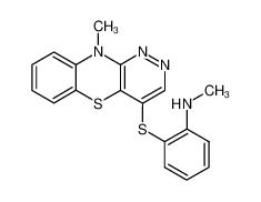 N-methyl-2-(10-methyl-10H-benzo[b]pyridazino[3,4-e][1,4]thiazin-4-ylsulfanyl)-aniline CAS:2843-10-9 manufacturer & supplier