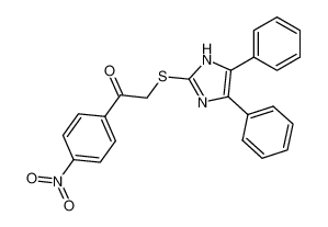 2-p-nitrobenzoylmethylthio-4,5-diphenylimidazole CAS:28440-50-8 manufacturer & supplier