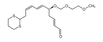 (2E,6E,8Z)-(S)-10-[1,3]Dithian-2-yl-5-(2-methoxy-ethoxymethoxy)-deca-2,6,8-trienal CAS:284480-97-3 manufacturer & supplier