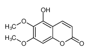 5-Hydroxy-6,7-dimethoxy-2H-chromen-2-one CAS:28449-62-9 manufacturer & supplier